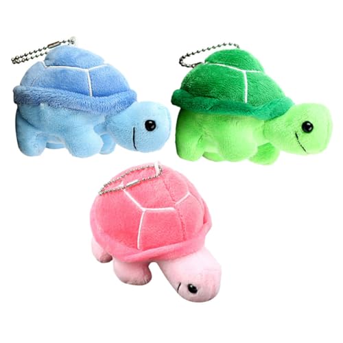 HANABASS 3 Stück Cartoonschildkrötenanhänger Kind Schildkröte Ausgestopft Haustiere Winzig Miniatur Mini-schildkröten Schlüssel Party Rosa Bild Karikatur Charme Klein Mini Stofftiere Plüsch HANABASS 3 Stück Cartoonschildkrötenanhänger Kind Schildkröte Ausgestopft Haustiere Winzig Miniatur Mini-schildkröten Schlüssel Party Rosa Bild Karikatur Charme Klein Mini Stofftiere Plüsch von HANABASS