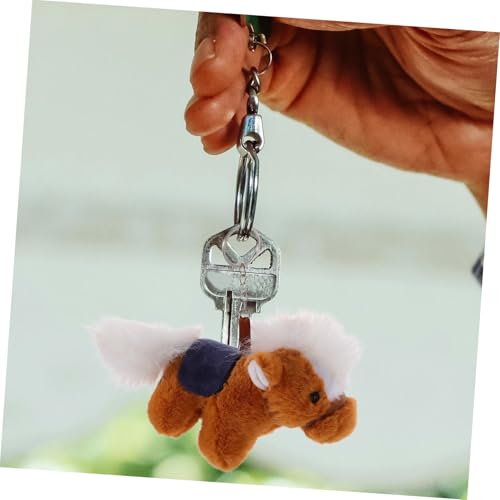 HANABASS 3stücke Pferdeplüschtiere Als Schlüsselanhänger Mit Pferdemotiv Weiche Plüschpferdpuppe Als Taschenanhänger Aus Stofftieren Für Junge Mädchen Partygeschenk Und von HANABASS