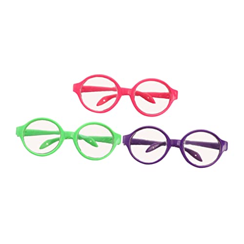 HANABASS 3 Stück Mini-Brillenspielzeug doll Brille Gläser Minipuppen-Kostümbrille Prinzessin Zubehör Puppe putzbrille Plastik -Augenbrillen Puppe Sonnenbrille Zufällige Farbe HANABASS 3 Stück Mini-Brillenspielzeug doll Brille Gläser Minipuppen-Kostümbrille Prinzessin Zubehör Puppe putzbrille Plastik -Augenbrillen Puppe Sonnenbrille Zufällige Farbe von HANABASS
