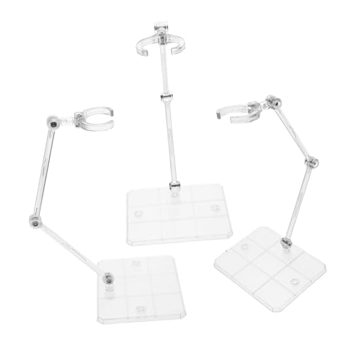 HANABASS 3 Stück Ständer Für Puppenmodelle Abbildung Anzeigehalter Puppenständer Klare Actionfigurenständer Modellstützen Aus Kunststoff Modellunterstützungsstand Plastik Transparent HANABASS 3 Stück Ständer Für Puppenmodelle Abbildung Anzeigehalter Puppenständer Klare Actionfigurenständer Modellstützen Aus Kunststoff Modellunterstützungsstand Plastik Transparent von HANABASS