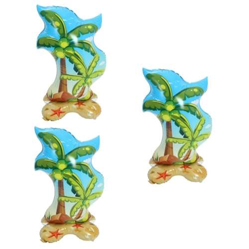 HANABASS 3 Stück Stehender Aluminiumfolie Palm Tree Ballon Sommerliche Partydeko Langlebig Lebensecht Vielseitig als Fotorequisite und Tischmittelstück für Hawaii und Strandfeiern HANABASS 3 Stück Stehender Aluminiumfolie Palm Tree Ballon Sommerliche Partydeko Langlebig Lebensecht Vielseitig als Fotorequisite und Tischmittelstück für Hawaii und Strandfeiern von HANABASS
