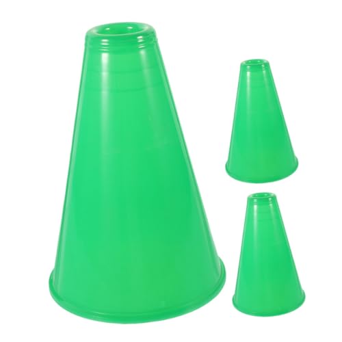 HANABASS 3 Stück Teiliges Party Cheer Megaphon aus Robustem PP Kunststoff Lautstarker Outdoor Noisemaker für Sportveranstaltungen Partys und Spiele Grün Langlebig und Präzise Gefertigt HANABASS 3 Stück Teiliges Party Cheer Megaphon aus Robustem PP Kunststoff Lautstarker Outdoor Noisemaker für Sportveranstaltungen Partys und Spiele Grün Langlebig und Präzise Gefertigt von HANABASS