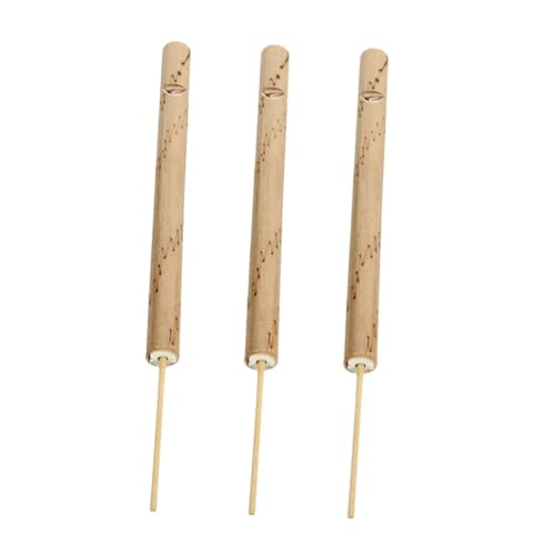 HANABASS 3 Stück Teiliges Vogelpfiff Bambus Querflöte Tragbares Musikinstrument für Imitation von Vogelgeräuschen Interaktives für Outdoor HANABASS 3 Stück Teiliges Vogelpfiff Bambus Querflöte Tragbares Musikinstrument für Imitation von Vogelgeräuschen Interaktives für Outdoor von HANABASS