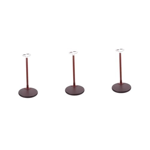 HANABASS 3 Stück Verstellbarer Puppenständer mit Rundem Sockel Flexibler Displayhalter für Sammelfiguren und Plüschtiere Höhenverstellbarer Ständer für Kinderzimmer Geschenkshops und HANABASS 3 Stück Verstellbarer Puppenständer mit Rundem Sockel Flexibler Displayhalter für Sammelfiguren und Plüschtiere Höhenverstellbarer Ständer für Kinderzimmer Geschenkshops und von HANABASS