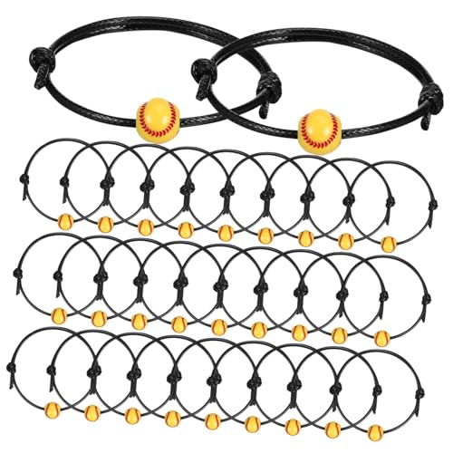 HANABASS 30 Stück Sportparty -armband Sportschmuck Armbänder Zum Thema Sport Baseball-anhänger Baseball-geburtstagsparty- Partygeschenke Zum Thema Sport Acryl HANABASS 30 Stück Sportparty -armband Sportschmuck Armbänder Zum Thema Sport Baseball-anhänger Baseball-geburtstagsparty- Partygeschenke Zum Thema Sport Acryl von HANABASS