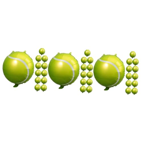 HANABASS 36 Stck. Teiliges Tennis Luftballons Aufblasbare Sport Deko für Tennis Motto Geburtstagsfeier Strapazierfähige Party Dekoration Einfach Aufzublasen Hängen Geeignet für Sommer und HANABASS 36 Stck. Teiliges Tennis Luftballons Aufblasbare Sport Deko für Tennis Motto Geburtstagsfeier Strapazierfähige Party Dekoration Einfach Aufzublasen Hängen Geeignet für Sommer und von HANABASS