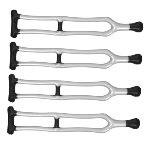 HANABASS 4 Stück Aufblasbare Gehstütze PVC Gehstock Verstellbar Sicher Leicht Für Party Kostüm Bühnenrequisiten Halloween Karneval HANABASS 4 Stück Aufblasbare Gehstütze PVC Gehstock Verstellbar Sicher Leicht Für Party Kostüm Bühnenrequisiten Halloween Karneval von HANABASS