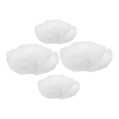 HANABASS 4 Stück Simulierte Weiße Wolken Zum Aufhängen Dekoration Für Zuhause Wolken Deckenleuchte Deckenblumen Hängende Wolken Klassenzimmer Wolken Dekoration Hängende von HANABASS