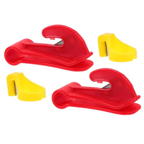 HANABASS 4 Stück Teiliges Ballon Cutter Werkzeug für Clowneske Auftritte Sicherheitsdesign Einfaches Schneiden Leicht und Praktisch für Partys und Dekorationen Zufällige Zufällige Farbe von HANABASS