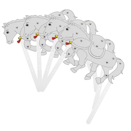 HANABASS 4 Stück Teiliges DIY Pferdeschattenpuppen Traditionelle Chinesische Handwerkskunst Farbenfrohe Schattenfiguren aus Robustem Material für Dekoration Lernen und Kulturelle HANABASS 4 Stück Teiliges DIY Pferdeschattenpuppen Traditionelle Chinesische Handwerkskunst Farbenfrohe Schattenfiguren aus Robustem Material für Dekoration Lernen und Kulturelle von HANABASS