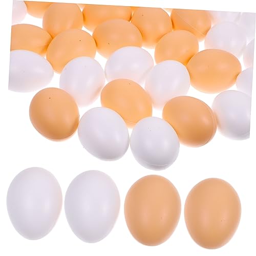 HANABASS 40Stücke Kunststoffeier zum Bemalen DIY Ostereier für Reusable Plastikeier für Kreative Bastelprojekte Deko für Ostern HANABASS 40Stücke Kunststoffeier zum Bemalen DIY Ostereier für Reusable Plastikeier für Kreative Bastelprojekte Deko für Ostern von HANABASS