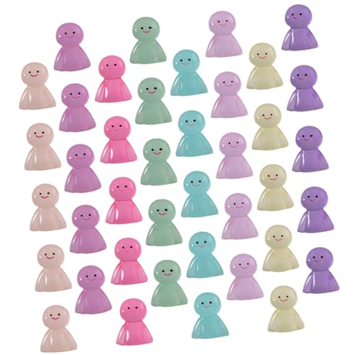 HANABASS 40stücke Miniature Sunny Doll Figuren Leuchtende Dekoration Für Mikrolandschaften Sicheres Harzmaterial Für Garten Und Tischdekoration Zufällige Farben HANABASS 40stücke Miniature Sunny Doll Figuren Leuchtende Dekoration Für Mikrolandschaften Sicheres Harzmaterial Für Garten Und Tischdekoration Zufällige Farben von HANABASS