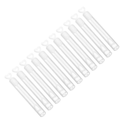HANABASS 48 Stück Teiliges Herz Seifenblasenstäbe für Hochzeiten Hochzeitsdeko Kinderparty Zubehör Leichte Tragbarkeit Ergonomisches Design für Bubble Spaß von HANABASS