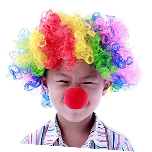 HANABASS 48 Stück Teiliges Rote Schwamm Clownsnasen Lustige Verkleidungsaccessoires für Halloween und Weihnachtsfeiern Einheitsgröße für Erwachsene Langlebiges Schwamm Material HANABASS 48 Stück Teiliges Rote Schwamm Clownsnasen Lustige Verkleidungsaccessoires für Halloween und Weihnachtsfeiern Einheitsgröße für Erwachsene Langlebiges Schwamm Material von HANABASS