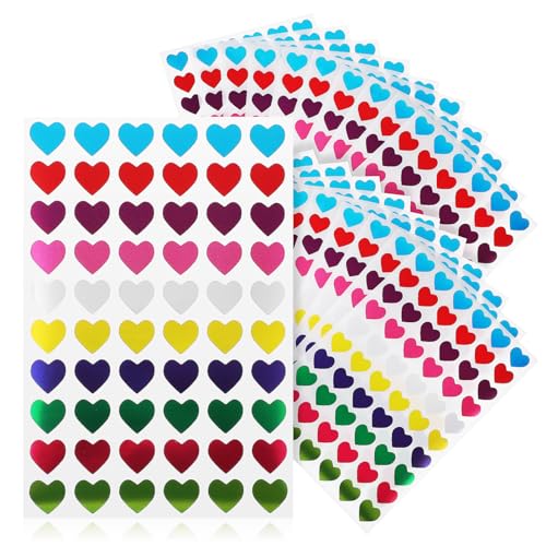 HANABASS 50 Blatt Liebe Aufkleber Sticker belohnungssticker Farbenfrohe Aufkleber Alphabet Sticker belohnungsaufkleber Selbstklebende Aufkleber kleine Herzaufkleber Aluminiumfolie HANABASS 50 Blatt Liebe Aufkleber Sticker belohnungssticker Farbenfrohe Aufkleber Alphabet Sticker belohnungsaufkleber Selbstklebende Aufkleber kleine Herzaufkleber Aluminiumfolie von HANABASS