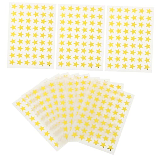HANABASS 50 Blatt Selbstklebende Bunte Stern Aufkleber Dekorative DIY Sticker für Handbücher Scrapbooking Geschenke Karten Vielseitige Glitzernde Stern Designs für Kreative Bastelprojekte HANABASS 50 Blatt Selbstklebende Bunte Stern Aufkleber Dekorative DIY Sticker für Handbücher Scrapbooking Geschenke Karten Vielseitige Glitzernde Stern Designs für Kreative Bastelprojekte von HANABASS