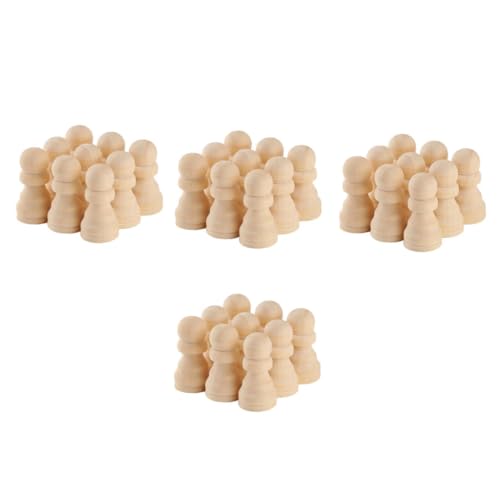 HANABASS 50stücke Holzschachfiguren DIY Malerei Unbemalt Holz Schachfiguren Bemalen Unfertiges Holzhandwerk Für Bastelkurse Und Kunstprojekte HANABASS 50stücke Holzschachfiguren DIY Malerei Unbemalt Holz Schachfiguren Bemalen Unfertiges Holzhandwerk Für Bastelkurse Und Kunstprojekte von HANABASS