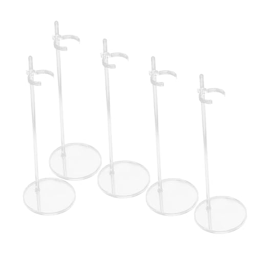HANABASS 5stücke Transparente Puppenständer Einstellbare Für Figuren Und Modelle Für Präsentation Von Actionfiguren Und Sammlerstücken HANABASS 5stücke Transparente Puppenständer Einstellbare Für Figuren Und Modelle Für Präsentation Von Actionfiguren Und Sammlerstücken von HANABASS