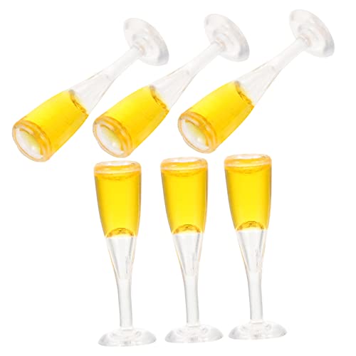 HANABASS 6 Stück Champagner -glasmodell Dekorativer Miniaturkelch Gläser Miniaturweinbecher Mini-hauspokal Party Puppe Brille Mini-Brille Puppenhaus-cocktailbecher Miniaturglas Harz HANABASS 6 Stück Champagner -glasmodell Dekorativer Miniaturkelch Gläser Miniaturweinbecher Mini-hauspokal Party Puppe Brille Mini-Brille Puppenhaus-cocktailbecher Miniaturglas Harz von HANABASS