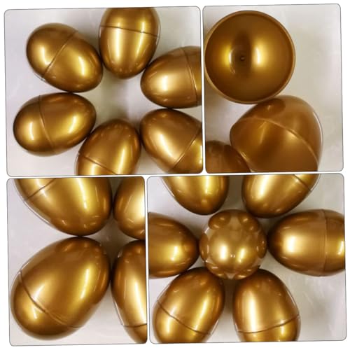 HANABASS 6 Stück Goldenes Eierspielzeug Groß Hohl Spaß Korb Party Geformt Leer Spielzeuge Eier -stuffers Ostern Osterei Goldene Eier Neu p HANABASS 6 Stück Goldenes Eierspielzeug Groß Hohl Spaß Korb Party Geformt Leer Spielzeuge Eier -stuffers Ostern Osterei Goldene Eier Neu p von HANABASS