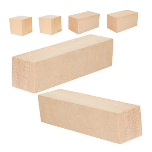 HANABASS 6 Stück Lindenholzblöcke Rechteckig Zum Basteln Weihnachtsornamente Aus Holz Holzscheiben Holzspäne Unbehandelte Holzschilder Quadratische Holzblöcke Blanke HANABASS 6 Stück Lindenholzblöcke Rechteckig Zum Basteln Weihnachtsornamente Aus Holz Holzscheiben Holzspäne Unbehandelte Holzschilder Quadratische Holzblöcke Blanke von HANABASS