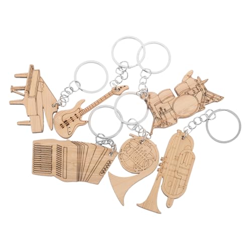 HANABASS 6 Stück Musikinstrument Schlüsselanhänger Geldbörse Handtasche Anhänger Charms Retro Musikparty Schlüsselanhänger Taschenzubehör Anhänger Mini Gitarren Anhänger HANABASS 6 Stück Musikinstrument Schlüsselanhänger Geldbörse Handtasche Anhänger Charms Retro Musikparty Schlüsselanhänger Taschenzubehör Anhänger Mini Gitarren Anhänger von HANABASS