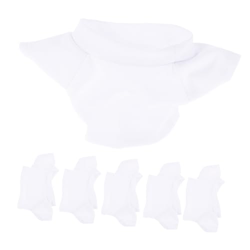HANABASS 6 Stück Teddybär-Kostüm Tuch Puppe plüschige Kleidung klein Mädchen tragen bär Bärenkleidung Stofftier-Shirt Stofftierkleidung kompakte T-Shirt-Kleidung Baumwolle Weiß HANABASS 6 Stück Teddybär-Kostüm Tuch Puppe plüschige Kleidung klein Mädchen tragen bär Bärenkleidung Stofftier-Shirt Stofftierkleidung kompakte T-Shirt-Kleidung Baumwolle Weiß von HANABASS