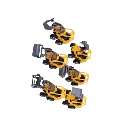 HANABASS 6 Stück Teiliges Bagger Cake Decor Set Einzigartige Tortendeko für Kindergeburtstag Hochzeit und Partys Kreative Bagger Ornamente für Zuhause und Feierlichkeiten von HANABASS