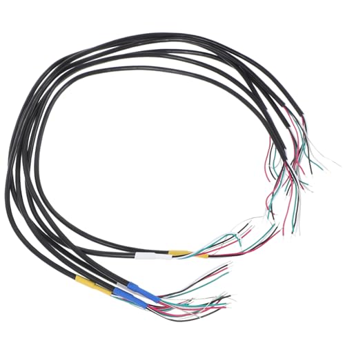 HANABASS 6Stücke Gitarrenschaltungsdraht Vierkern Tonabnehmer Verkabelung für Elektrische Gitarren Flexibles Reparaturset für Gitarrenkabel Installieren von HANABASS