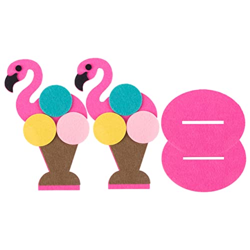 HANABASS 6Stücke Teiliges Filz Sommer Tischdekoration Kreative Hawaii Party Deko mit Flamingo Ananas und Kaktus Festliche Schreibtischornamente für Kinderzimmer und Feiern HANABASS 6Stücke Teiliges Filz Sommer Tischdekoration Kreative Hawaii Party Deko mit Flamingo Ananas und Kaktus Festliche Schreibtischornamente für Kinderzimmer und Feiern von HANABASS