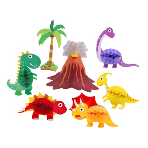 HANABASS 7 Teiliges Dinosaurier Ornament Dinosaurier Partyzubehör Dekorationen Für Jungen Und Dinosaurier Dinosaurier Themengirlande Für Den Ersten Babygeburtstag Thematisches HANABASS 7 Teiliges Dinosaurier Ornament Dinosaurier Partyzubehör Dekorationen Für Jungen Und Dinosaurier Dinosaurier Themengirlande Für Den Ersten Babygeburtstag Thematisches von HANABASS