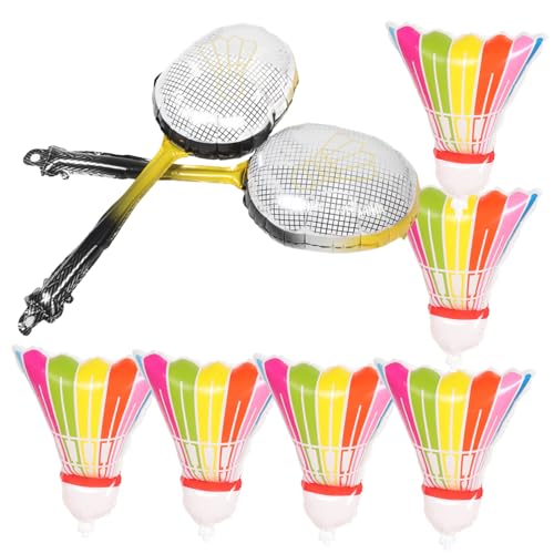 HANABASS 8 Stück Badmintonschläger Ballon Federbälle Für Geburtstage Große Badminton Bälle Folienballons Party Aufblasbare Badminton Ballons Riesige Kleine Bunte Themen Dekorationen HANABASS 8 Stück Badmintonschläger Ballon Federbälle Für Geburtstage Große Badminton Bälle Folienballons Party Aufblasbare Badminton Ballons Riesige Kleine Bunte Themen Dekorationen von HANABASS