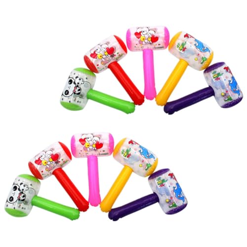HANABASS 8 Stück Party Hammer für Schwimmbad lustig klein the hallow halllowen Indoor- strand spielzeuge hellloween aufblasbares aufblasbare Spielzeuge mit Schlägeln PVC von HANABASS