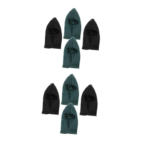 HANABASS 8 Stück Teiliges Puppenkopf Maßstab Taktische Mini Kopfbedeckungen für Actionfiguren Dollhouse Zubehör Realistische Kreative Gesichtsbedeckung Passend für Figuren Schwarz und Grün HANABASS 8 Stück Teiliges Puppenkopf Maßstab Taktische Mini Kopfbedeckungen für Actionfiguren Dollhouse Zubehör Realistische Kreative Gesichtsbedeckung Passend für Figuren Schwarz und Grün von HANABASS