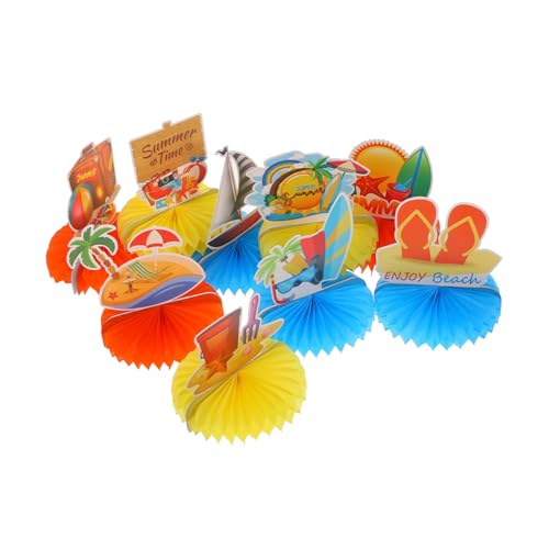 HANABASS 9 Stück Hawaii Schreibtisch Waben Tropische Geburtstags Mittelstücke Luau Party Zubehör Party Dekoration Stroh Aufblasbare Dekorationen Sommer Party Gastgeschenke Fiesta HANABASS 9 Stück Hawaii Schreibtisch Waben Tropische Geburtstags Mittelstücke Luau Party Zubehör Party Dekoration Stroh Aufblasbare Dekorationen Sommer Party Gastgeschenke Fiesta von HANABASS