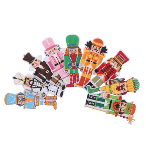 HANABASS 9 Stück Soldaten-Patch Kleidung Accessoire Patch Flicken für Kleidung Weihnachtsapplikationen Weihnachtsstickerei-Stoffaufkleber Weihnachtspatches Kleidungsflicken Polyesterfaden HANABASS 9 Stück Soldaten-Patch Kleidung Accessoire Patch Flicken für Kleidung Weihnachtsapplikationen Weihnachtsstickerei-Stoffaufkleber Weihnachtspatches Kleidungsflicken Polyesterfaden von HANABASS