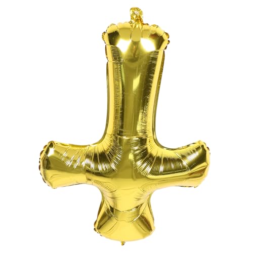 HANABASS Aluminiumfolie Luftballon Kreuzform Auslaufsicher Langlebig für Taufen Osterfeiern Erstkommunion Babyparty Deko Religiöse Festgestaltung Neugeborenen Veranstaltung HANABASS Aluminiumfolie Luftballon Kreuzform Auslaufsicher Langlebig für Taufen Osterfeiern Erstkommunion Babyparty Deko Religiöse Festgestaltung Neugeborenen Veranstaltung von HANABASS