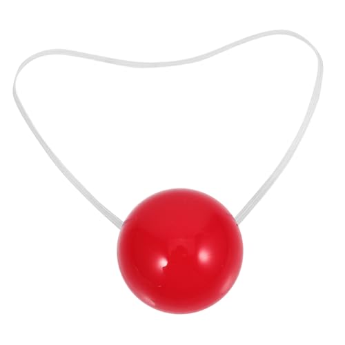 HANABASS Clown Halloween Kostümzubehör Clown Nase Clown Nase Für Erwachsene Hupende Rote Blinknase Clown Requisiten Clown Nase Zum Anziehen Clown Cosplay Kostüm Leuchtende Rentier von HANABASS