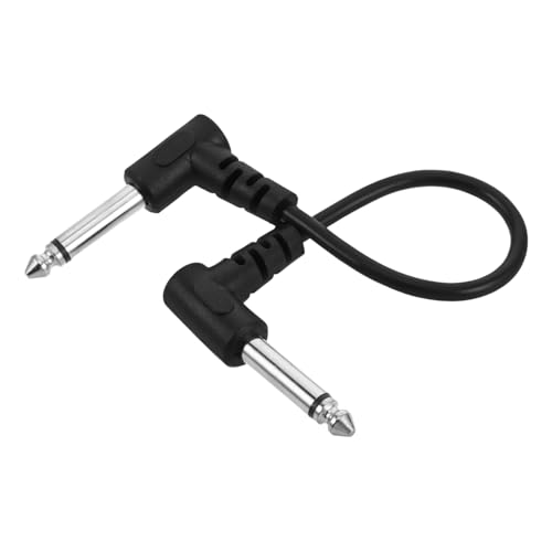 HANABASS Gitarre Patch Kabel für Effekte Pedal Board Nylon Geflochtenes Audio Kabel mit Kupfer Stecker für Gitarren und Bassgitarren HANABASS Gitarre Patch Kabel für Effekte Pedal Board Nylon Geflochtenes Audio Kabel mit Kupfer Stecker für Gitarren und Bassgitarren von HANABASS