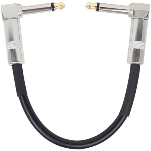 HANABASS Gitarren Zubehör Metallstecker Adapterkabel für Instrumente Langlebig für Gitarrenpedale und Effekte HANABASS Gitarren Zubehör Metallstecker Adapterkabel für Instrumente Langlebig für Gitarrenpedale und Effekte von HANABASS