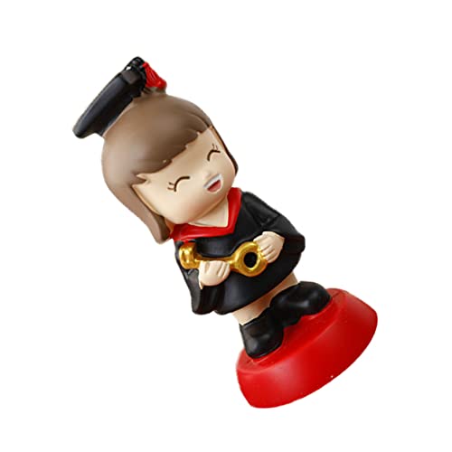 HANABASS Graduationsfigur Kuchen Dekorationsfigur Cartoon Design Lebendige Tortenornamente aus Hochwertigem Resin für Abschlussfeiern Kuchenverzierungen und Kreative Desserts HANABASS Graduationsfigur Kuchen Dekorationsfigur Cartoon Design Lebendige Tortenornamente aus Hochwertigem Resin für Abschlussfeiern Kuchenverzierungen und Kreative Desserts von HANABASS