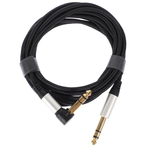 HANABASS Guitar Patchkabel für Mikrofone und Gitarren Audio Kabel mit Hochdichter Abschirmung für Aufnahmestudios und Live Auftritte Signalübertragung Robustes von HANABASS