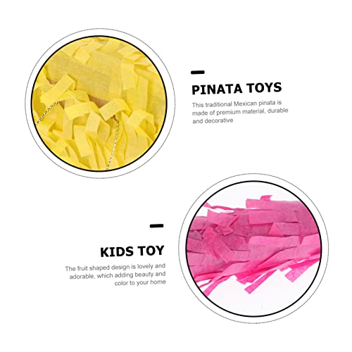 HANABASS Lemon Pinata mit Sommerparty Kindergeburtstag Dekoration Obstmotiv Mexikanisches Partyspiel mit Süßigkeitenfüllung und Einzigartigem Geschenkspaß HANABASS Lemon Pinata mit Sommerparty Kindergeburtstag Dekoration Obstmotiv Mexikanisches Partyspiel mit Süßigkeitenfüllung und Einzigartigem Geschenkspaß von HANABASS