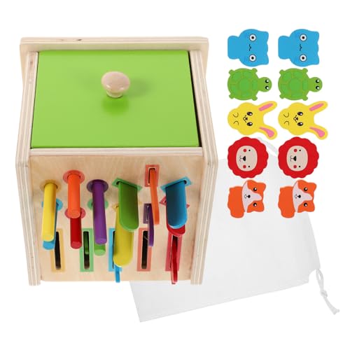 HANABASS Montessori Holzspielzeug Bunte Formen Lernspielzeug für Kleinkinder Ab Jahren Farbige Sortierbox aus Massivem Holz Fördert Farb Formenerkennung Motorische Fähigkeiten und HANABASS Montessori Holzspielzeug Bunte Formen Lernspielzeug für Kleinkinder Ab Jahren Farbige Sortierbox aus Massivem Holz Fördert Farb Formenerkennung Motorische Fähigkeiten und von HANABASS