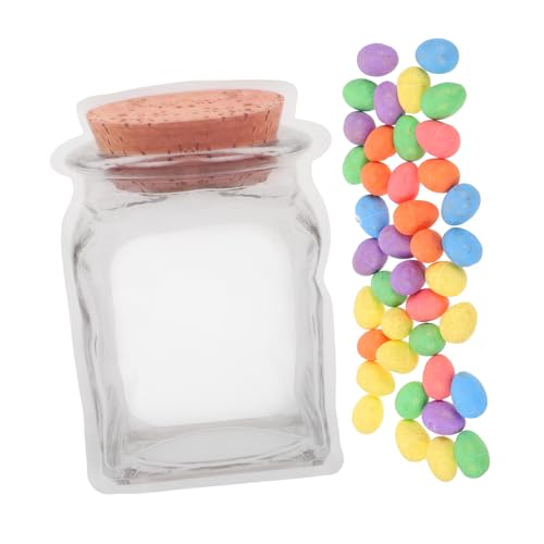 HANABASS Osterei Geschenkpackung Deko Eier Eier Ornament Ostereier Dekorationen Schaumstoffe Eier Imitationseier DIY Eier DIY Osterei Osterszene Requisiten Eier von HANABASS