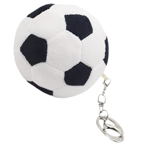 HANABASS Plüsch Fußball Schlüsselbund Sportlicher Anhänger für Fußballpartys und Kindergeburtstage Robust und Komfortabel Perfektes von HANABASS