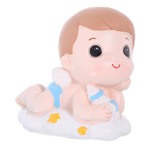 HANABASS Prinz Kuchen Dekoration Resin Junge Tortendeko für Geburtstagsfeiern Hübsches Ornament für Unvergessliche für Kindergeburtstage und HANABASS Prinz Kuchen Dekoration Resin Junge Tortendeko für Geburtstagsfeiern Hübsches Ornament für Unvergessliche für Kindergeburtstage und von HANABASS