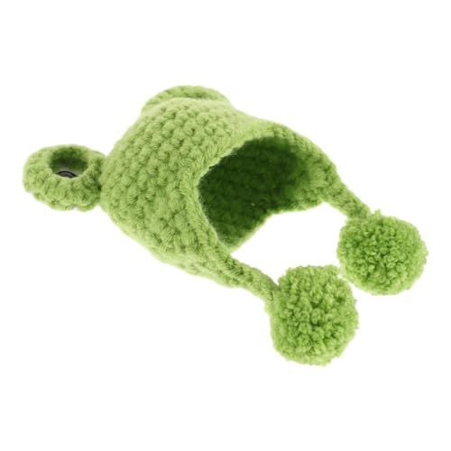 HANABASS Puppenmütze Mützenstricken Für Hutzubehör Für Puppen Trägt Hut Miniatur-puppenhüte Bärenhut Mini-mützen Zum Basteln Kleine Strickmützen Kleine Beanie-mütze Garn Grün HANABASS Puppenmütze Mützenstricken Für Hutzubehör Für Puppen Trägt Hut Miniatur-puppenhüte Bärenhut Mini-mützen Zum Basteln Kleine Strickmützen Kleine Beanie-mütze Garn Grün von HANABASS