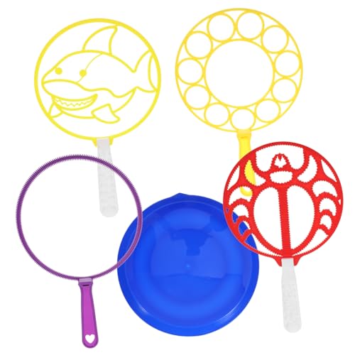 HANABASS Teiliges Bubble Wand für Langlebige Abs Seifenblasenstäbe mit Lustigen Formen Wie Krebs und Wal für Geburtstage Hochzeiten und Outdoor Partys Wiederverwendbares Bubble Maker von HANABASS