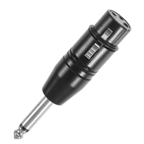 HANABASS Tragbarer Mono Stecker Xlr Buchse Audio Adapter Stabiler aus Einfaches Plug And Play für Mikrofone und Kopfhörer HANABASS Tragbarer Mono Stecker Xlr Buchse Audio Adapter Stabiler aus Einfaches Plug And Play für Mikrofone und Kopfhörer von HANABASS